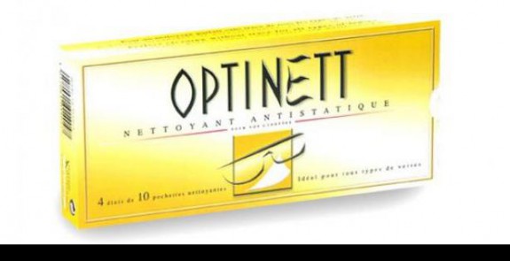 Nettoyant optique antistatique pour lunette de vue Optinett –